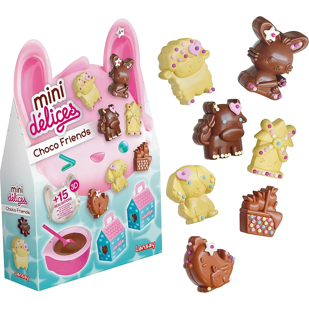 Lansay Mini Delices Choco Friends - Franais