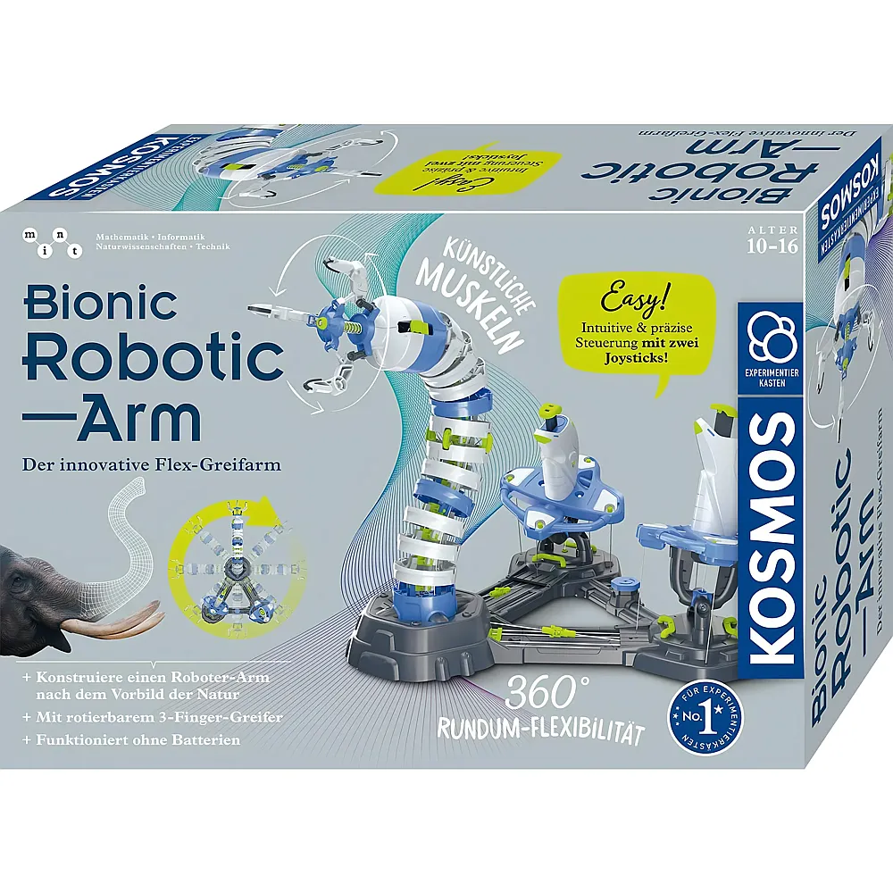Kosmos Experimentierkasten Bionic Robotic Arm