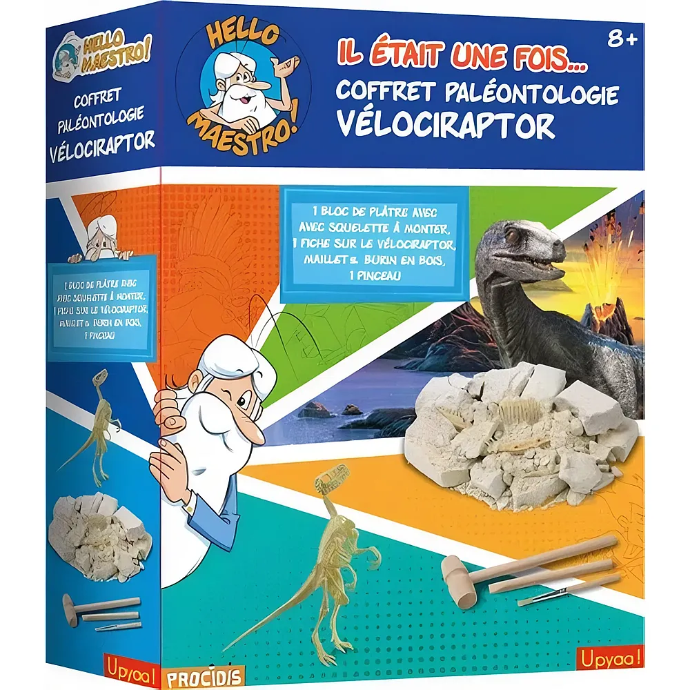 Upyaa Coffret Paleo Hello Maestro Velociraptor FR - Suche