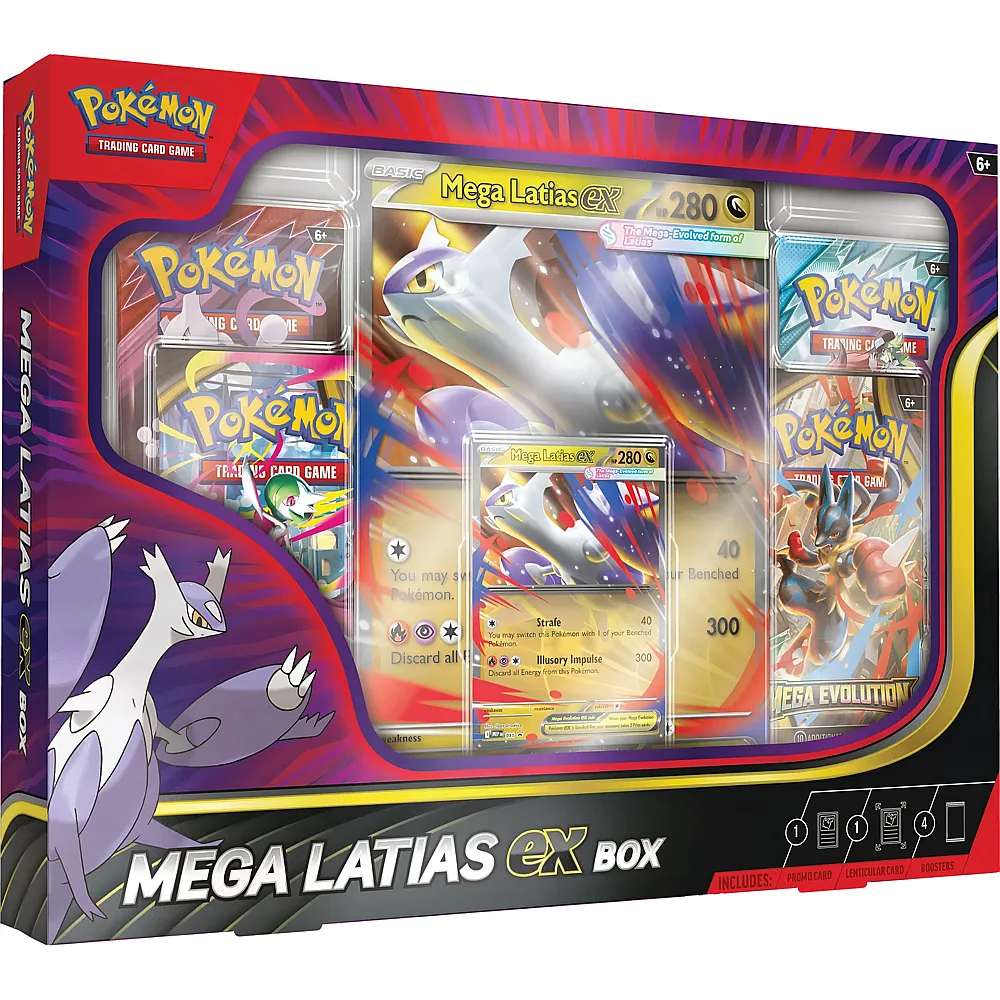 Pok�mon TCG Mega Latias ex Box - Englisch - Sammelkarten TCG