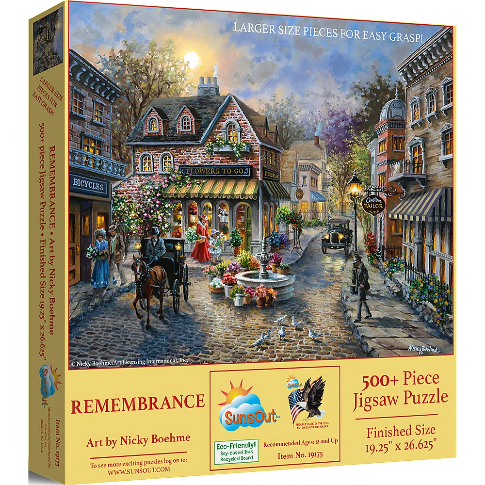 SunsOut Puzzle Nicky Boehme Erinnerung - 500 Teile