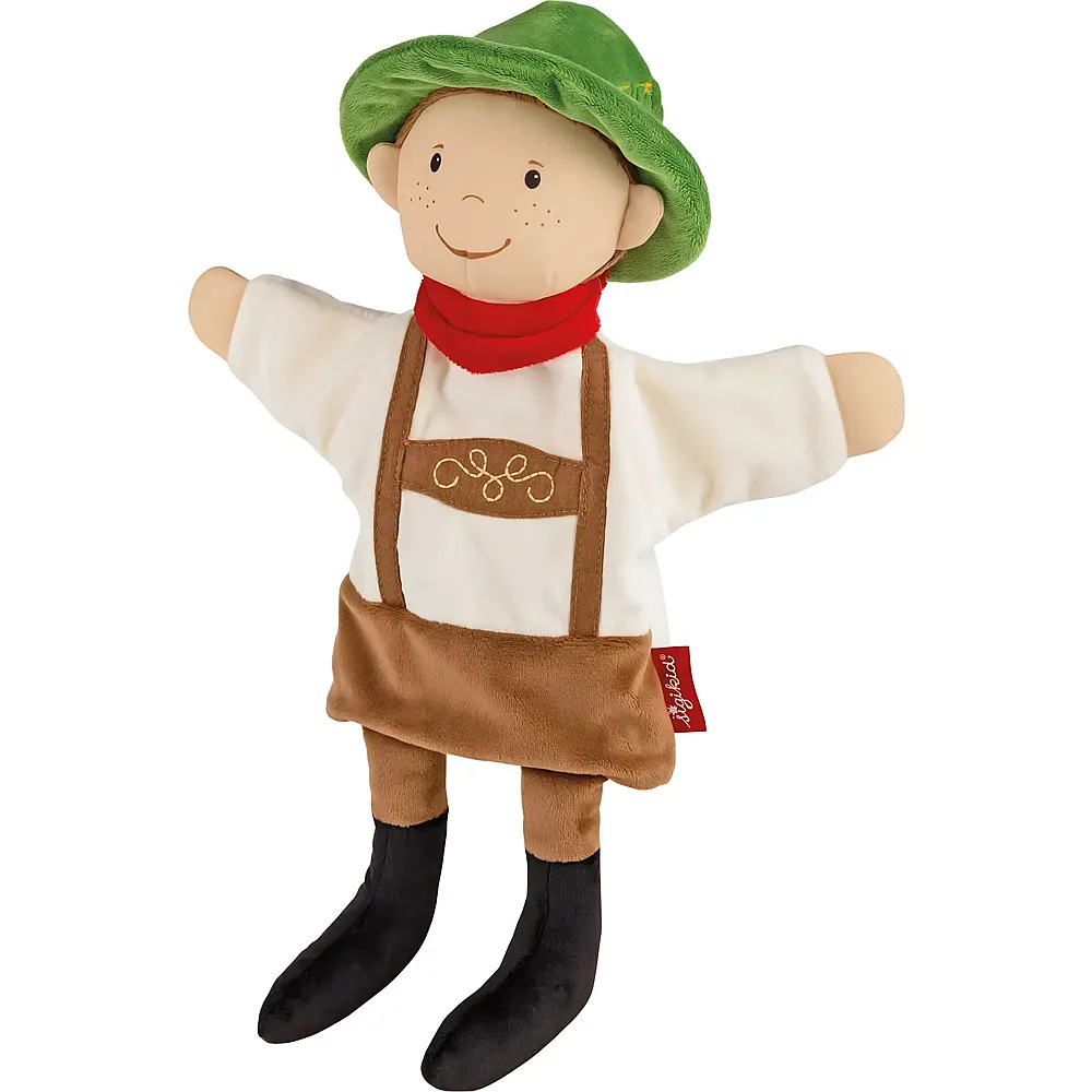 Sigikid Handspielpuppe Seppl - 34 cm | Handpuppen