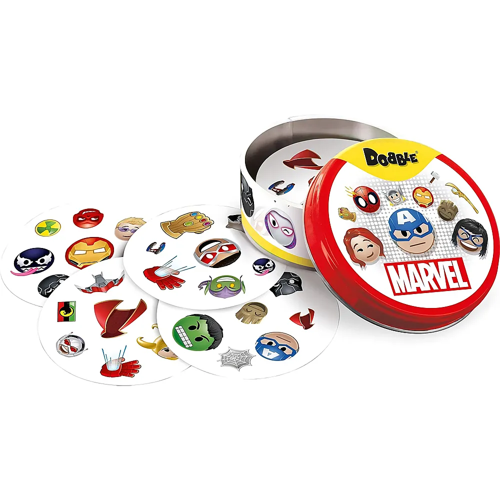 Zygomatic Avengers Dobble Marvel Emoji FR