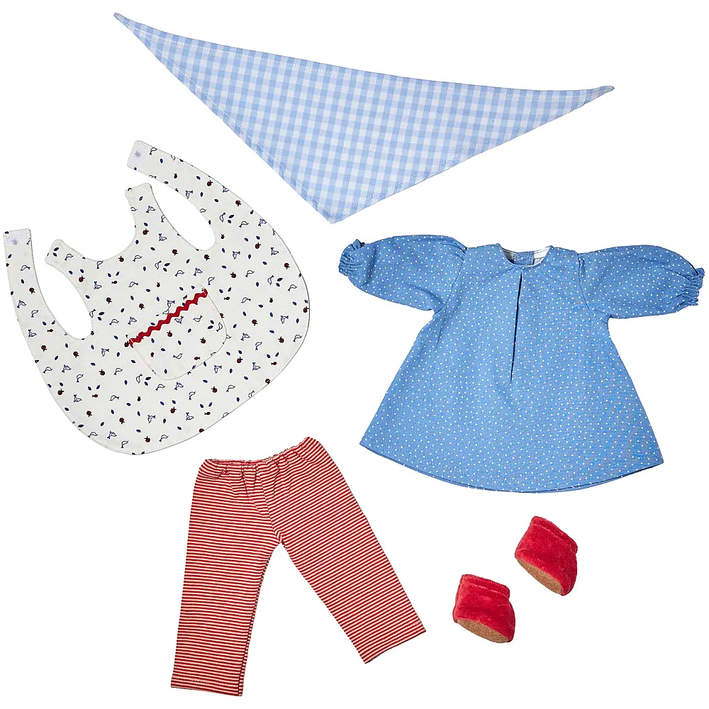 meinspielzeug - K�the Kruse Waldorf Kleidungsset Tilda - 38 cm | Puppenkleider