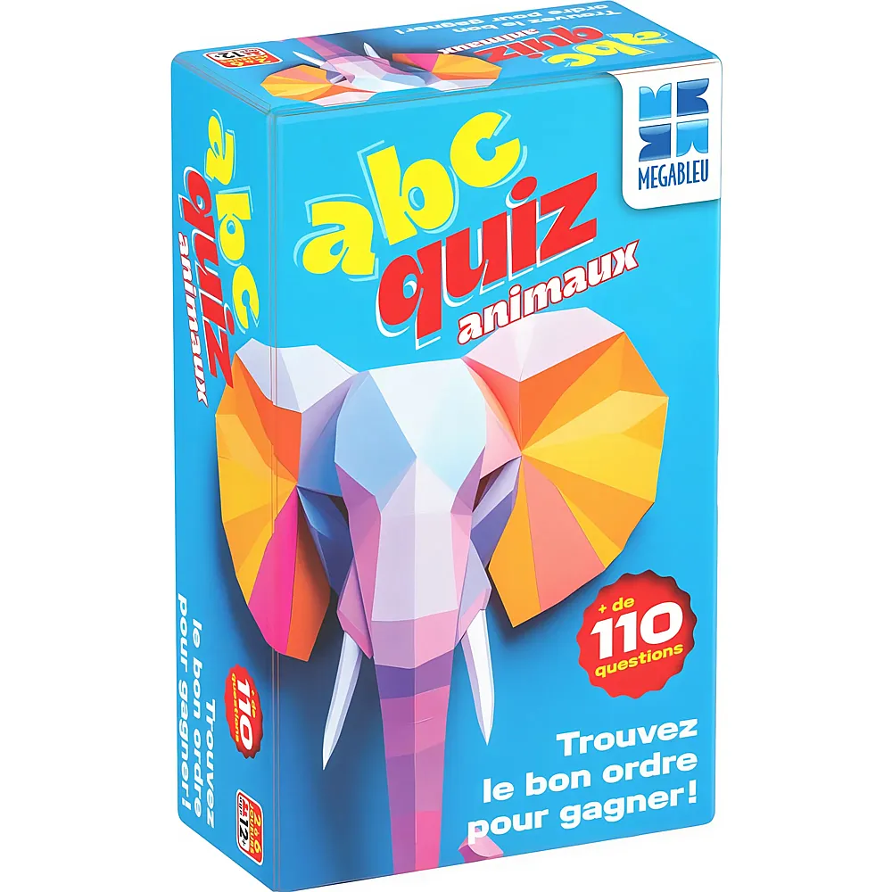 meinspielzeug - Megableu Abc Quiz Animaux FR