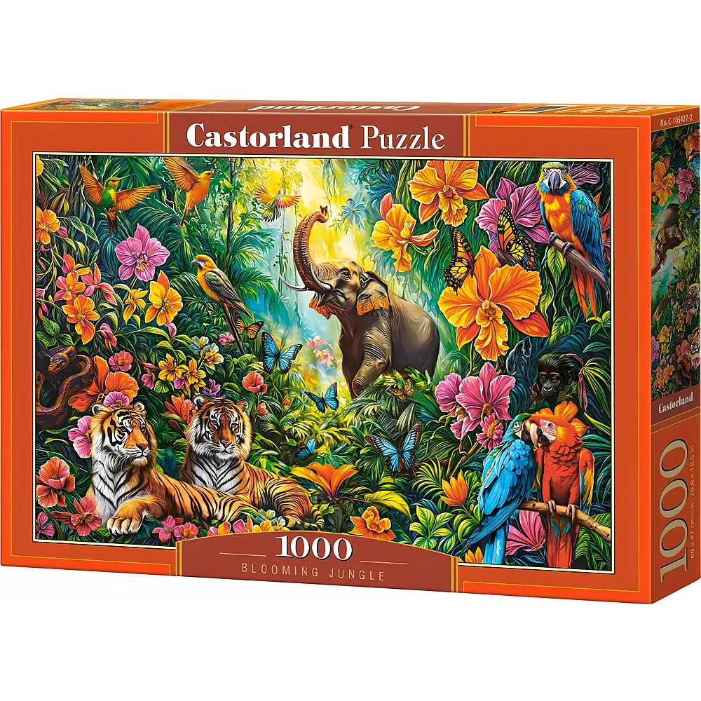 Castorland Puzzle Blooming Jungle 1000Teile
