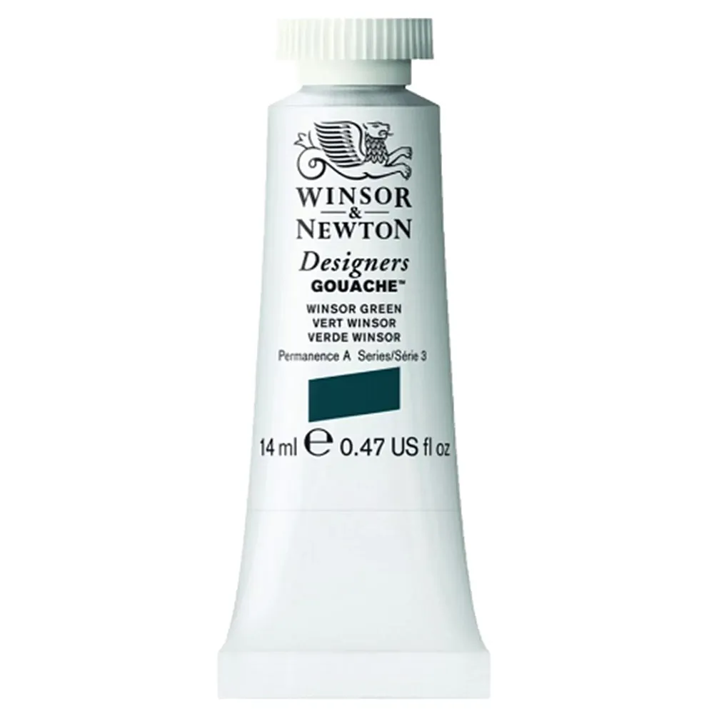 meinspielzeug - Winsor & Newton W&n Designers Gouache 14ml Tube Winsorgrn