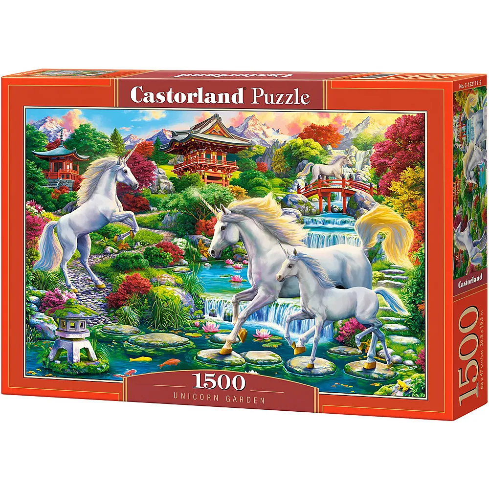 Castorland Puzzle Einhorngarten 1500Teile