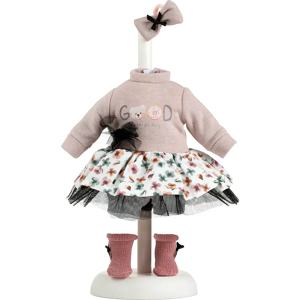 Llorens Kleiderset Tütü Blumen - 35 cm | Puppenkleider
