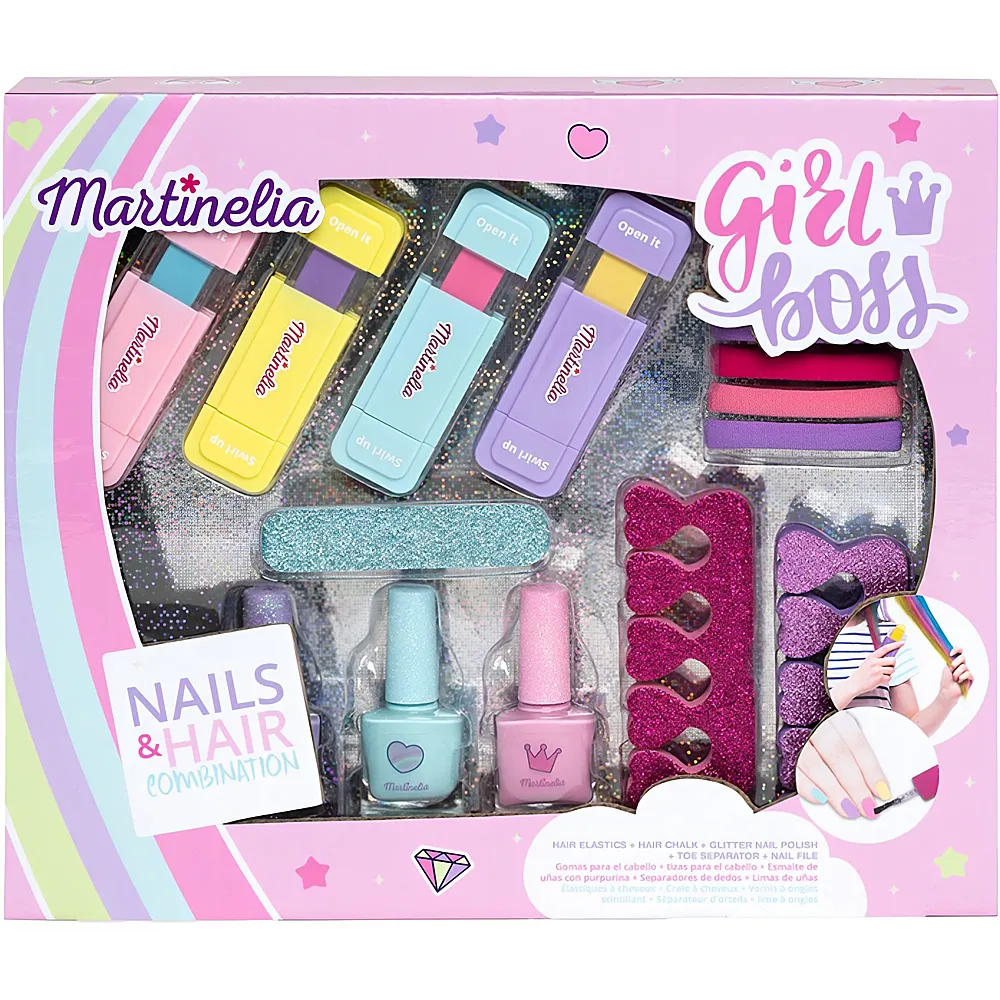 Martinelia Super Girl Nails & Hair Combination