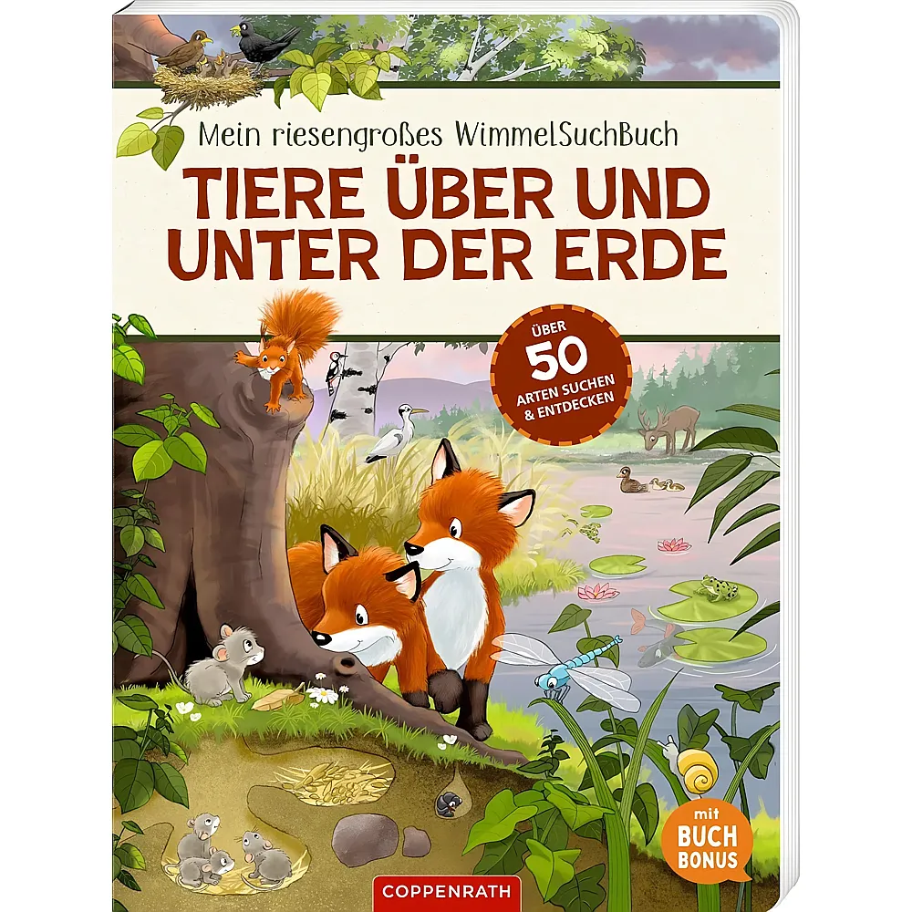 Coppenrath WimmelSuchBuch: Tiere �ber und unter der