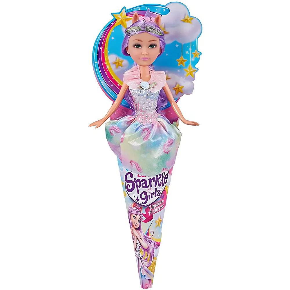 Sparkle Girlz Unicorn Princes Cone 2 26cm | Modepuppen