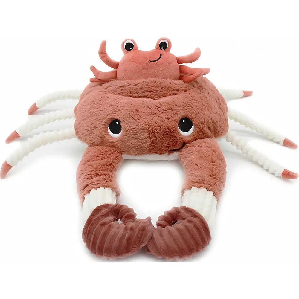 Les D�glingos Cassecou die Krebs-Mama mit Baby Terracotta 46cm