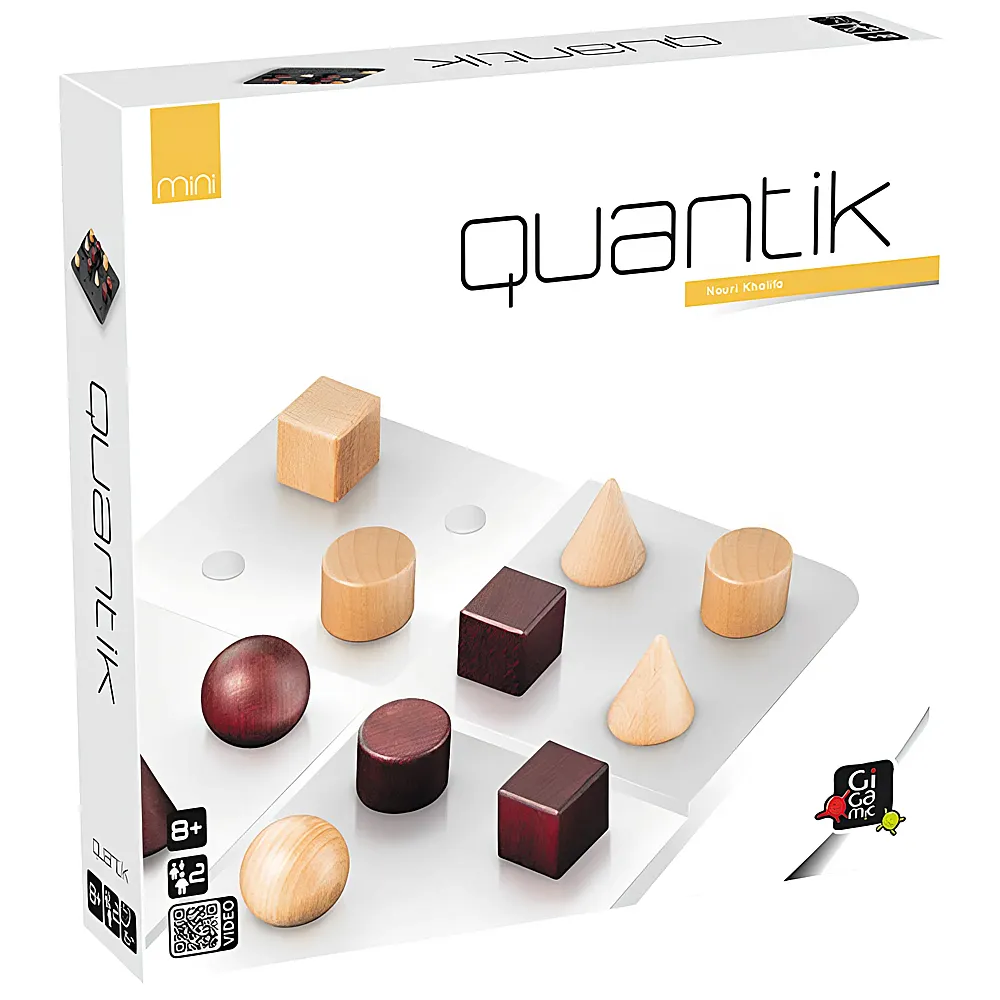 Gigamic Spiele Quantik Mini | Legespiele