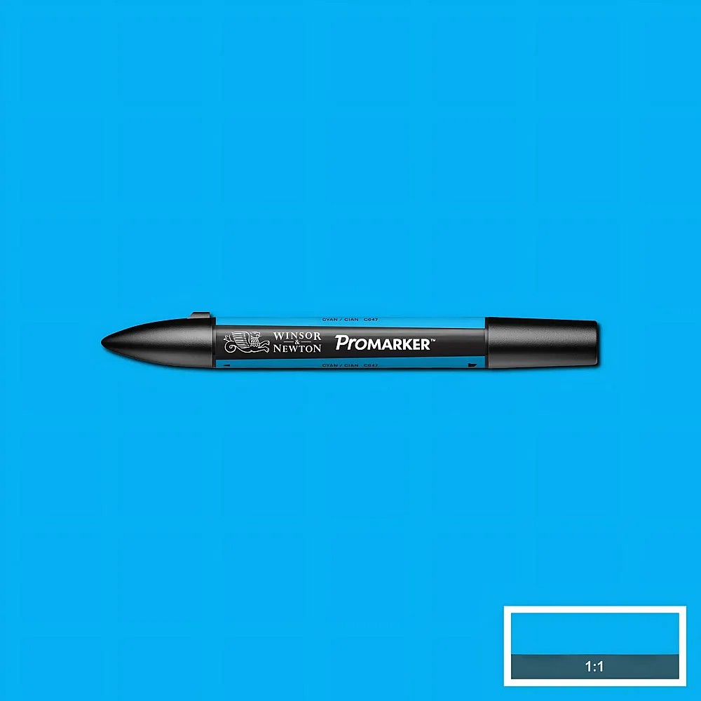 meinspielzeug - Winsor & Newton W&n Promarker Cyan c847
