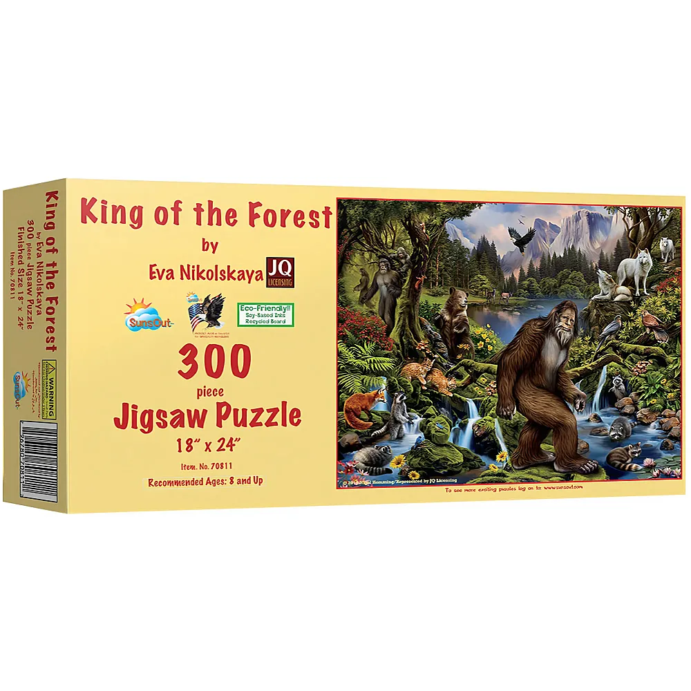 SunsOut Puzzle KIng of the Forest - 300 Teile