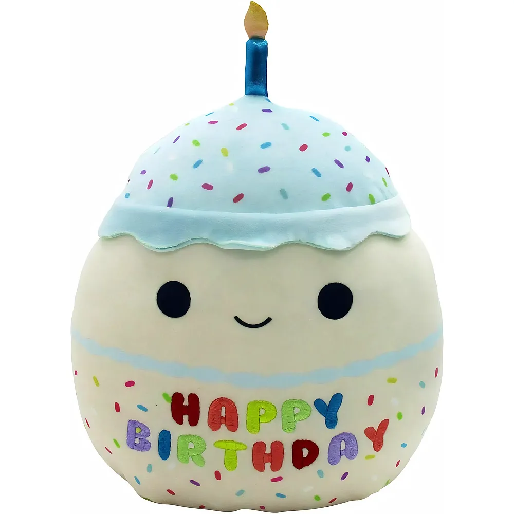 Squishmallows Pl�sch Kiks Happy Birthday Cake - 25 cm