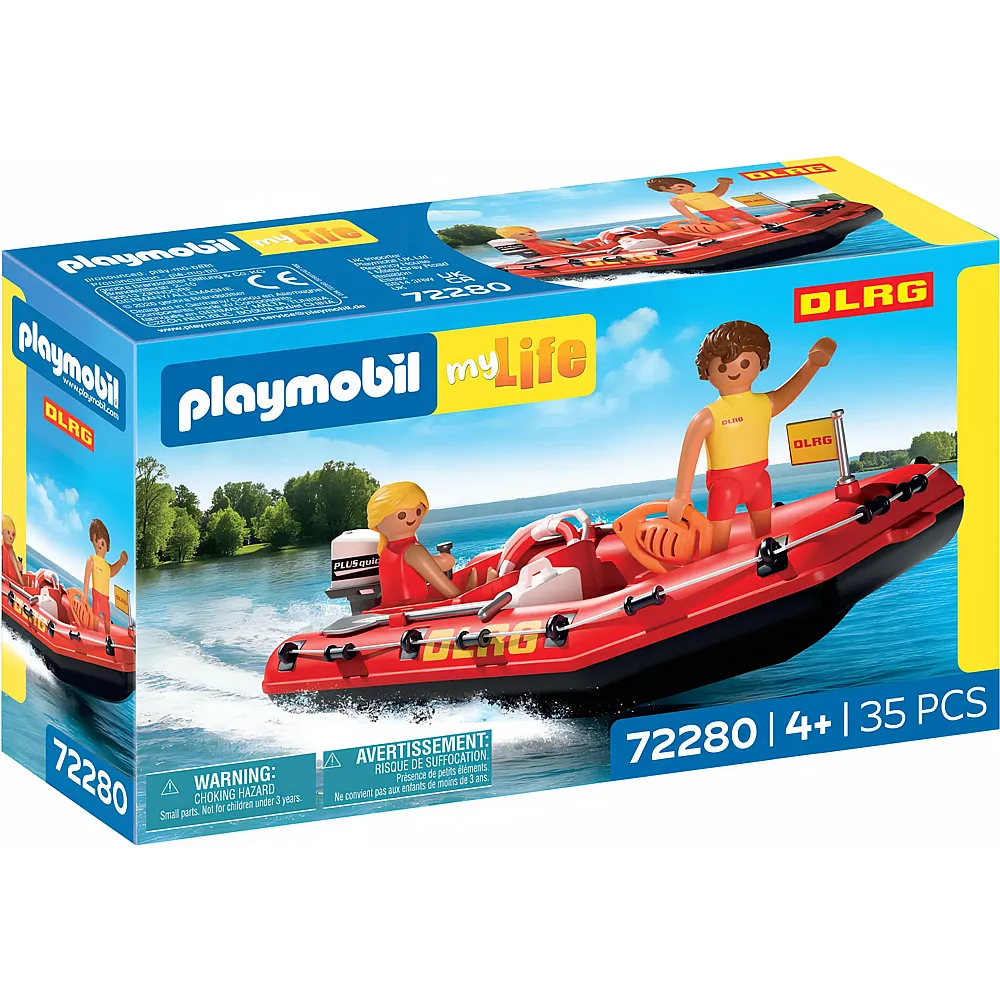 PLAYMOBIL My Life Rettungsboot 72280