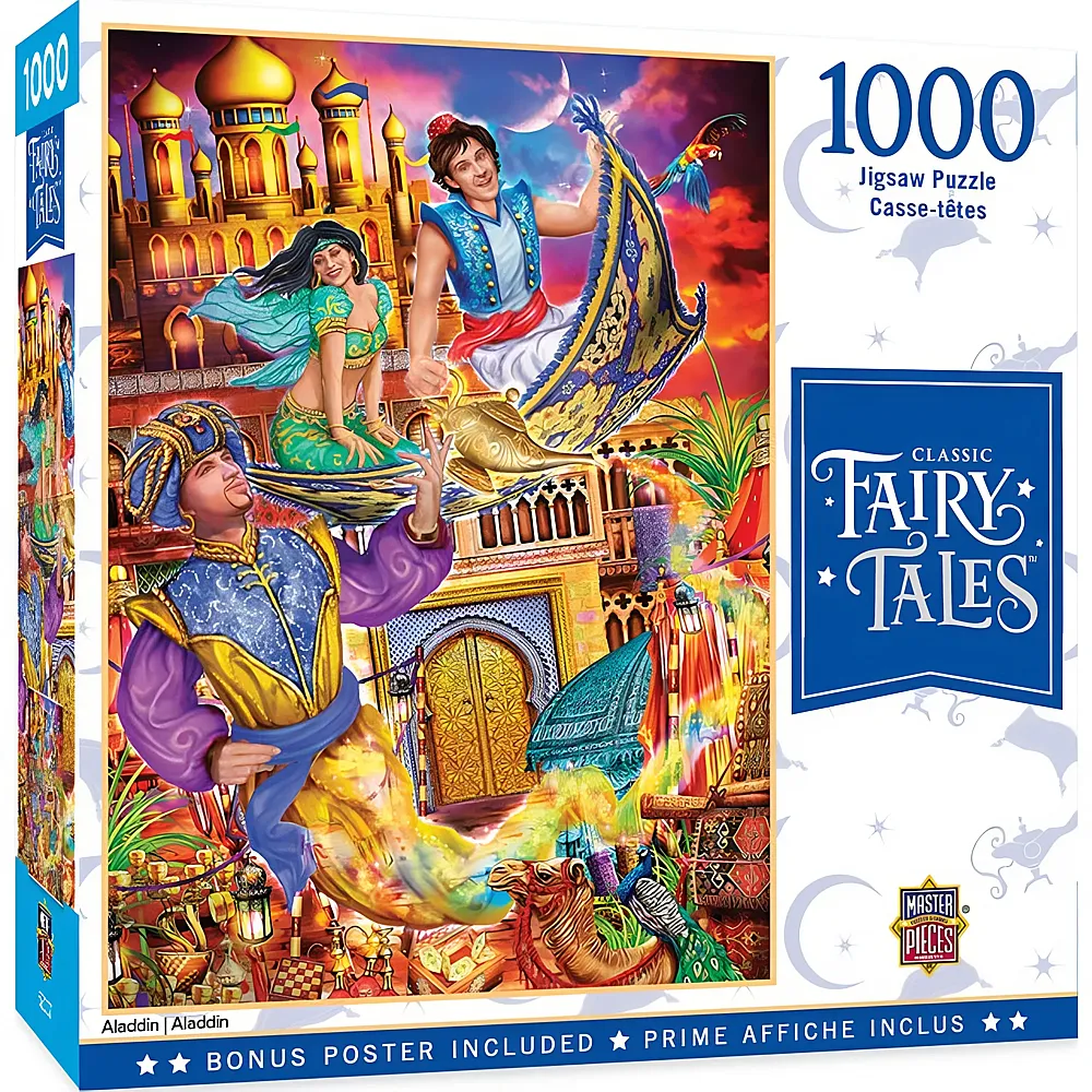 Master Pieces Puzzle Fairy Tales Aladdin 1000Teile