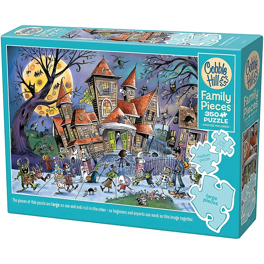 Cobble Hill Puzzle Dave Whamond Haunted House 350Teile