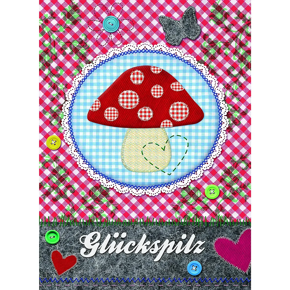 Ravensburger Puzzle 500 Teile Zeichnung des Gl�ckspilzes - Suche