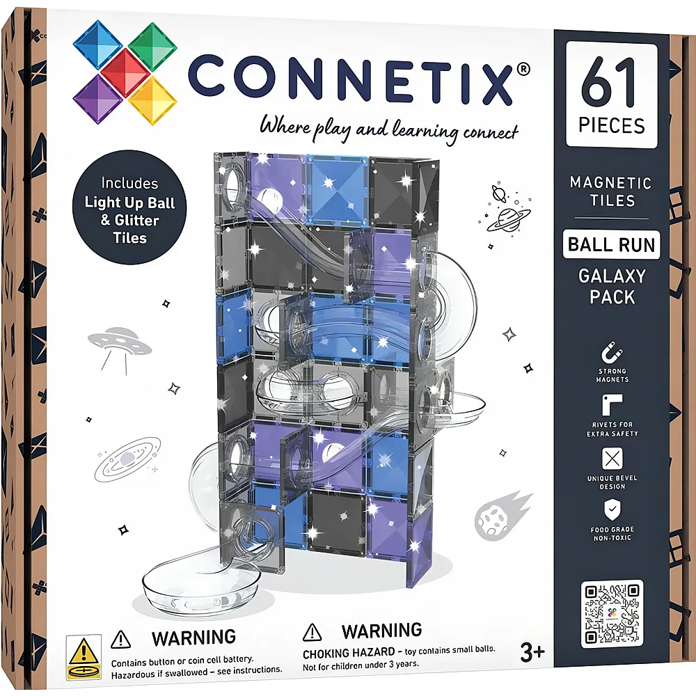 Sombo Kugelbahn Galaxy Pack, 61-teilig