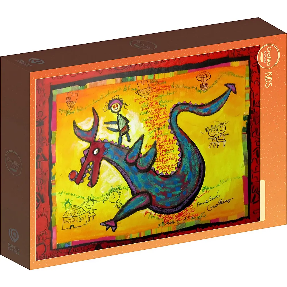 Grafika Puzzle Art Collection Anne Poir� & Patrick Guallino Grafika Kids Dragon Talisman - 300 Teile