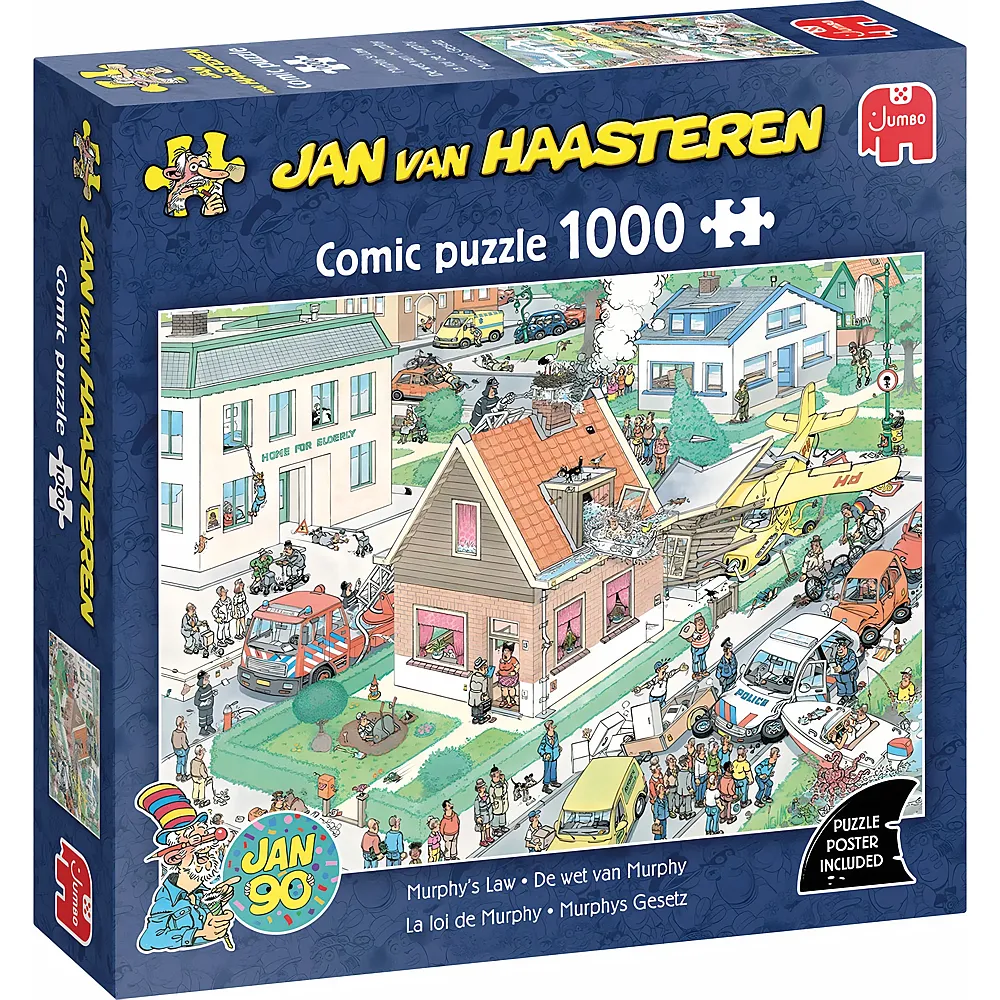 meinspielzeug � Jumbo Puzzle Murphys Gesetz - 1000 Teile | Puzzle 1000 Teile