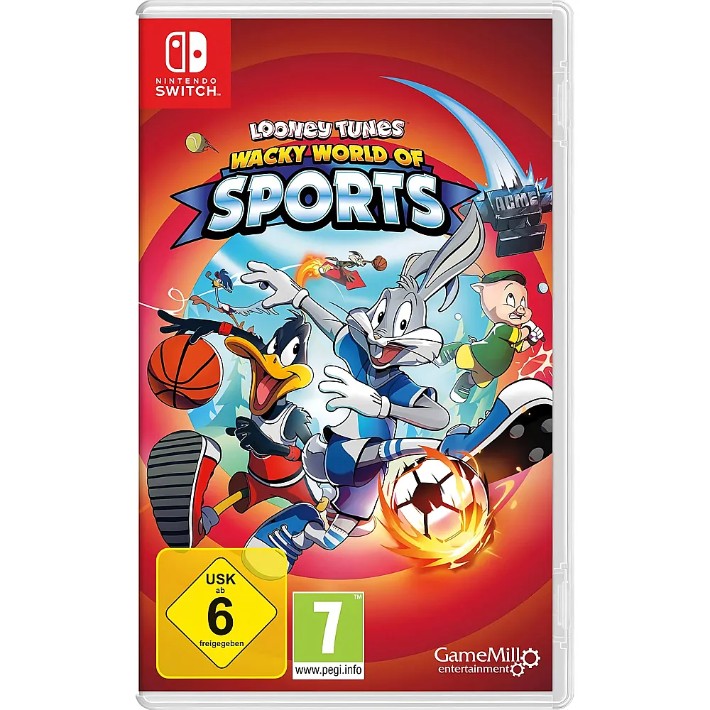 GameMill Switch Looney Tunes: Wacky World of Sports NSW D