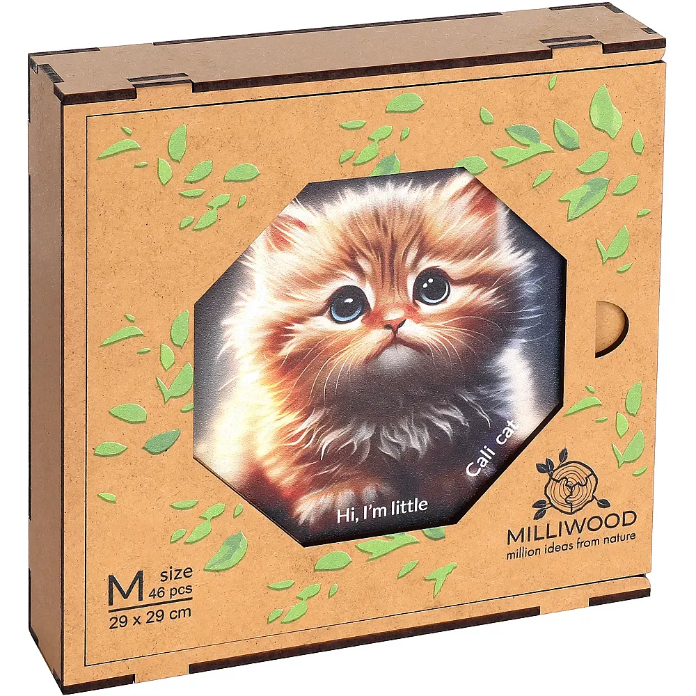 Milliwood Puzzle Cali Cat Oktagon - 46 Teile