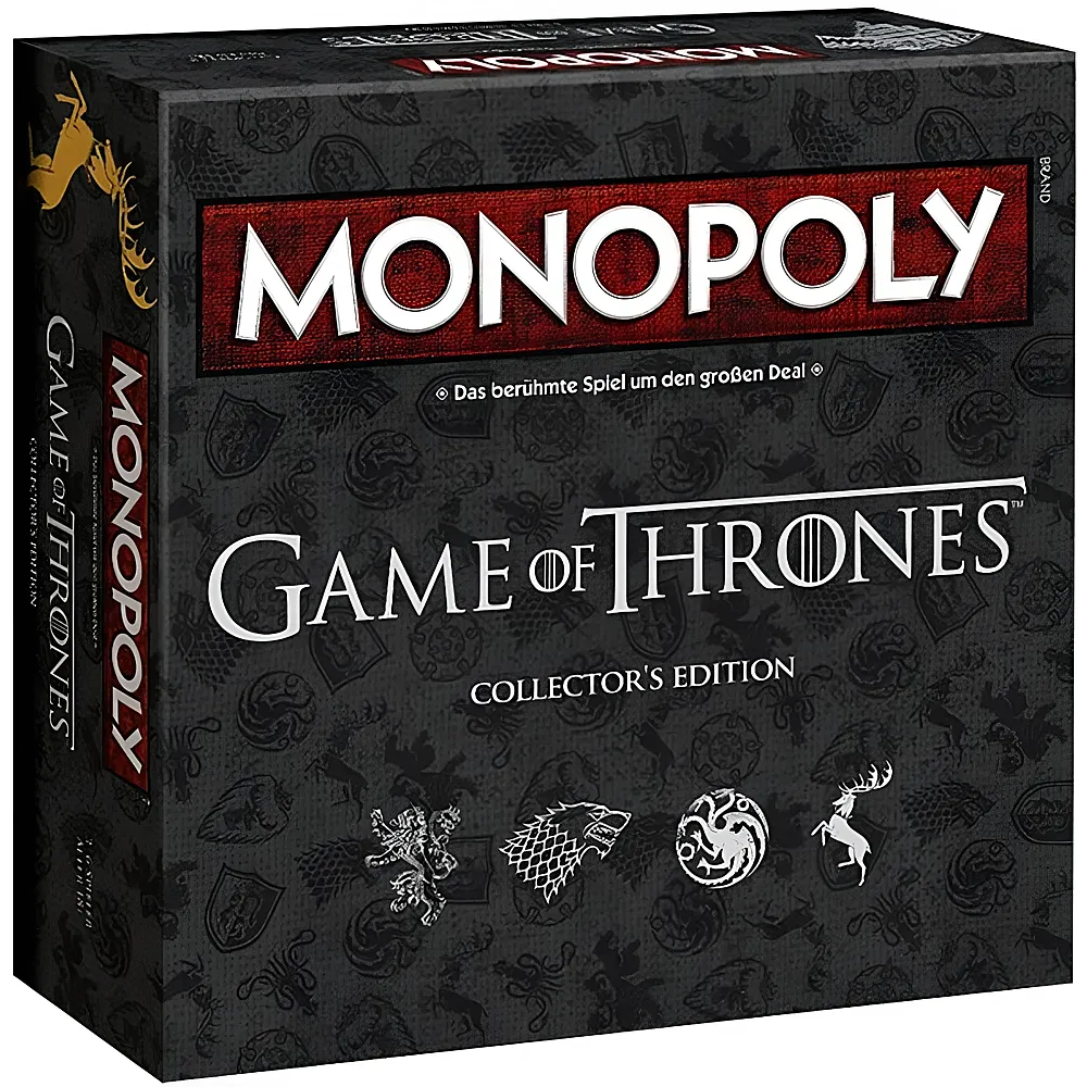 Hasbro Gaming Monopoly Game of Thrones Collector's Edition