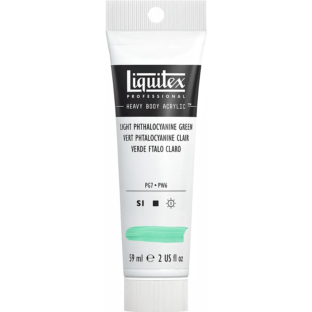 Liquitex Lqx Prof. Heavy Body Acrylfarbe 59ml Tube Helles Phthalozyan - Suche