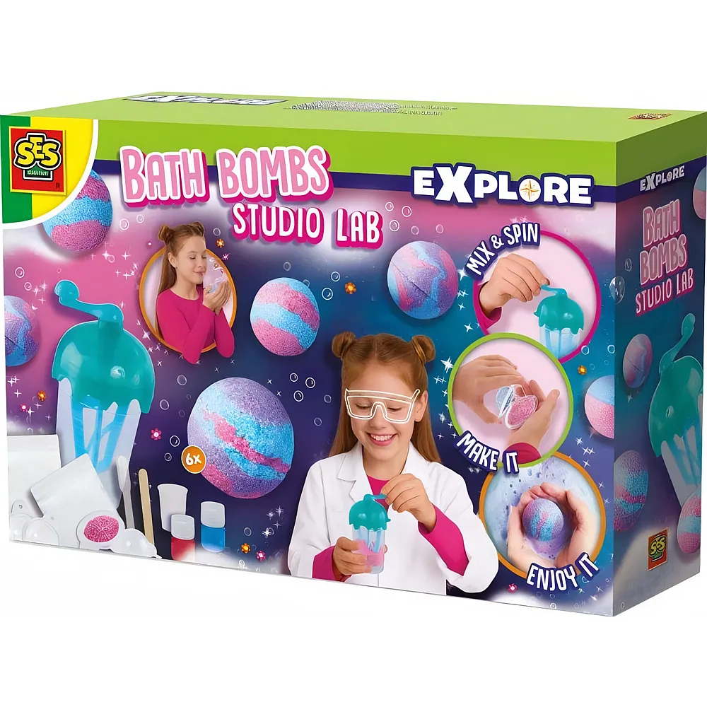 SES Explore Badebomben Studio Labor