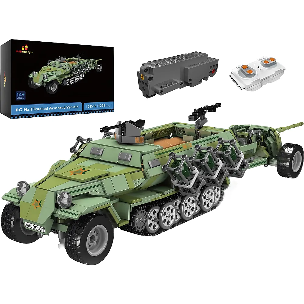 JMBricklayer Military RC Half Tracked Armored Vehicle 61516