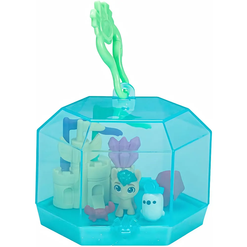 Hasbro My Little Pony Mini World Magic Crystal Keychain Hitch Trailblazer Spielzeug  tragbares Mini-Spielset, Pony und Zubeh�r f�r Kinder ab 5 Jahren