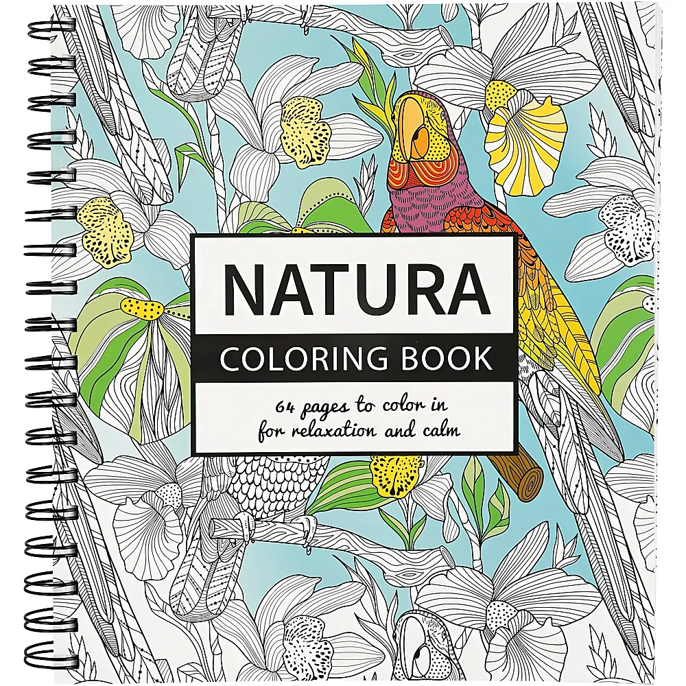 Creativ Company Malbuch Anti-Stress Natur