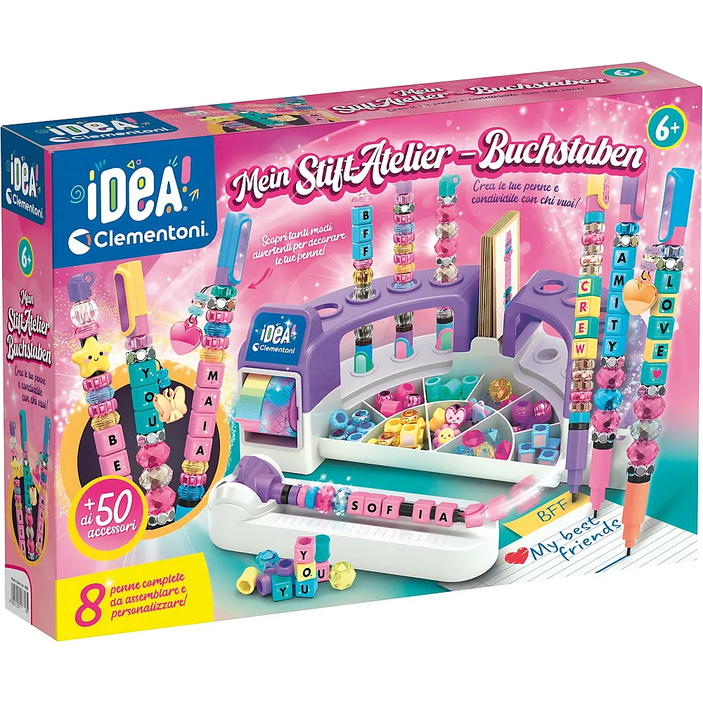 Clementoni Idea Stift Atelier Buchstaben