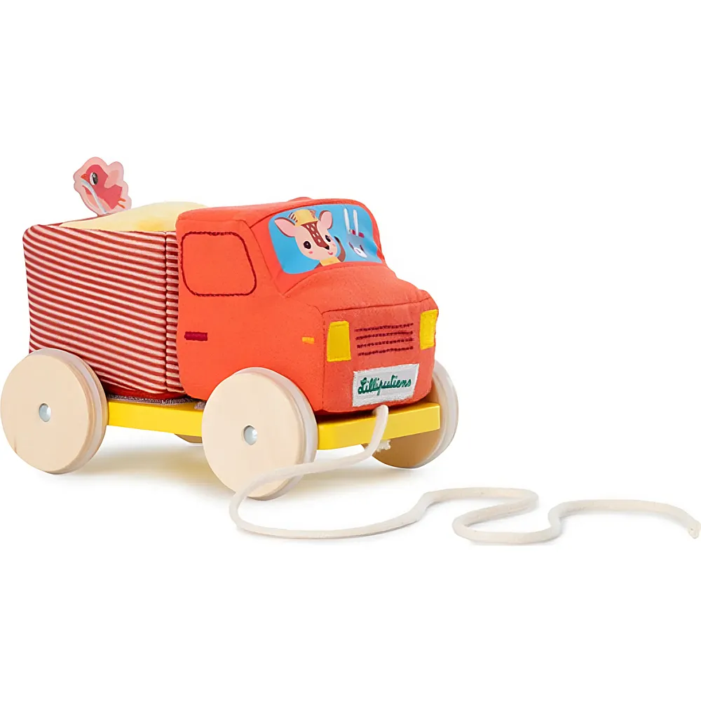 Lilliputiens Pull-along dump truck