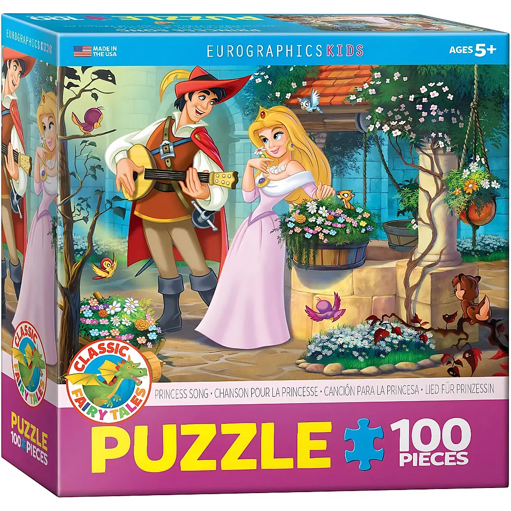 Eurographics Puzzle Ein Lied f�r die Prinzessin - 100 Teile