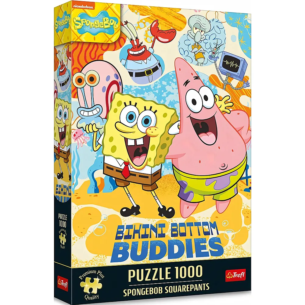 Trefl Puzzle Spongebob Schwammkopf 1000Teile