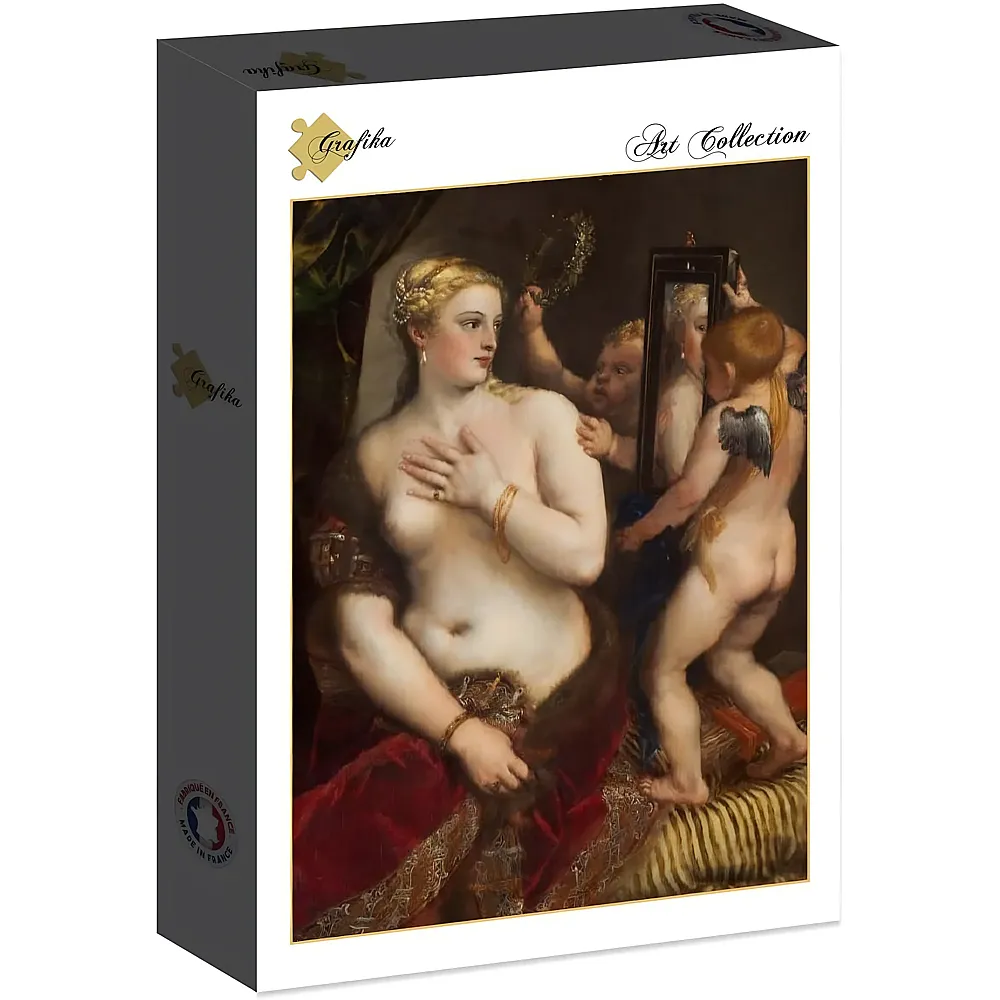 Grafika Puzzle Art Collection Titien: V�nus au Miroir - 2000 Teile