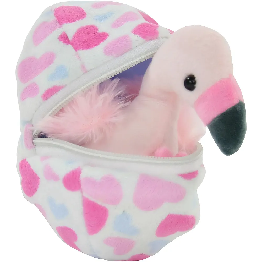 K�gler Flamingo Felicitas dans son uf - 13 cm