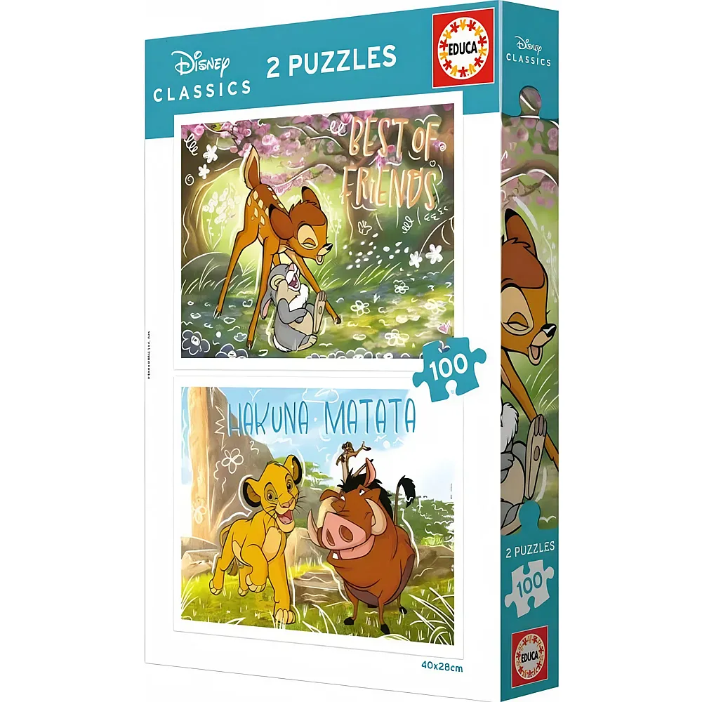 Educa Puzzle Disney Classics - 100 Teile