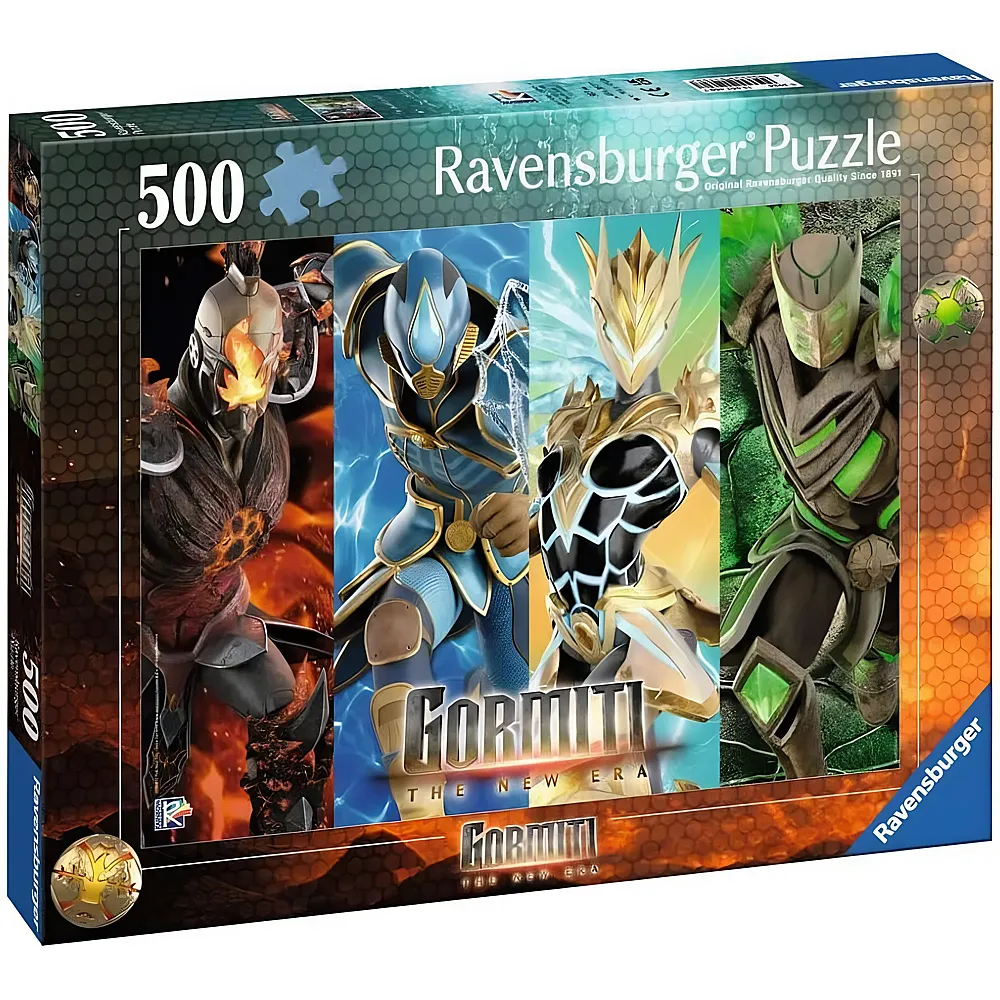 meinspielzeug - Ravensburger Puzzle Gormiti - The New Era 500Teile | Puzzle 500 Teile