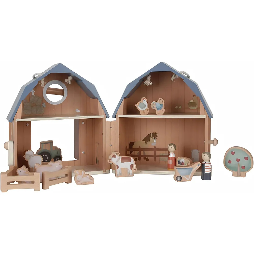 Little Dutch Puppenhaus Little Farm FSC