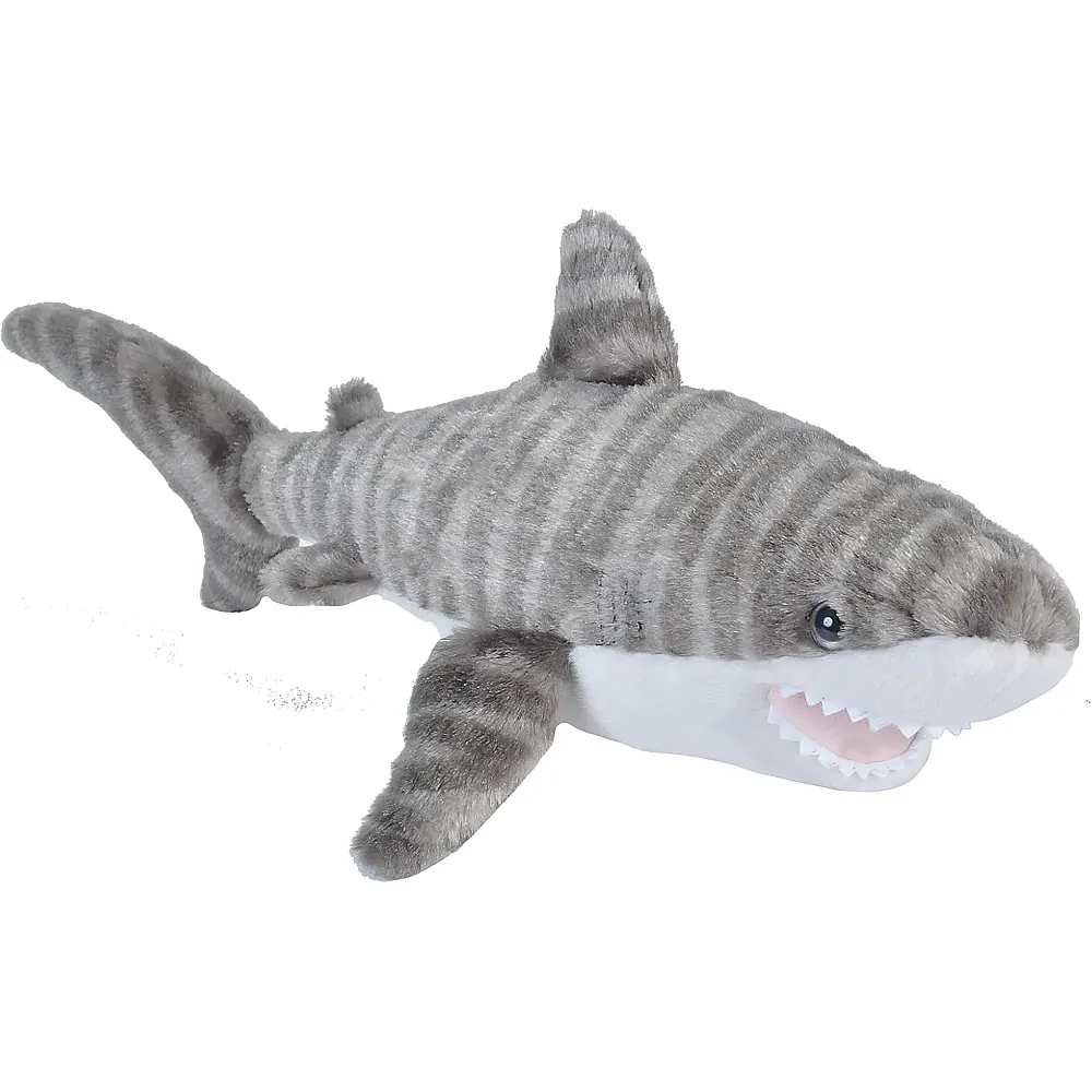 meinspielzeug - Wild Republic Aquatic Tigerhai - 20 cm | Meerestiere Pl�sch