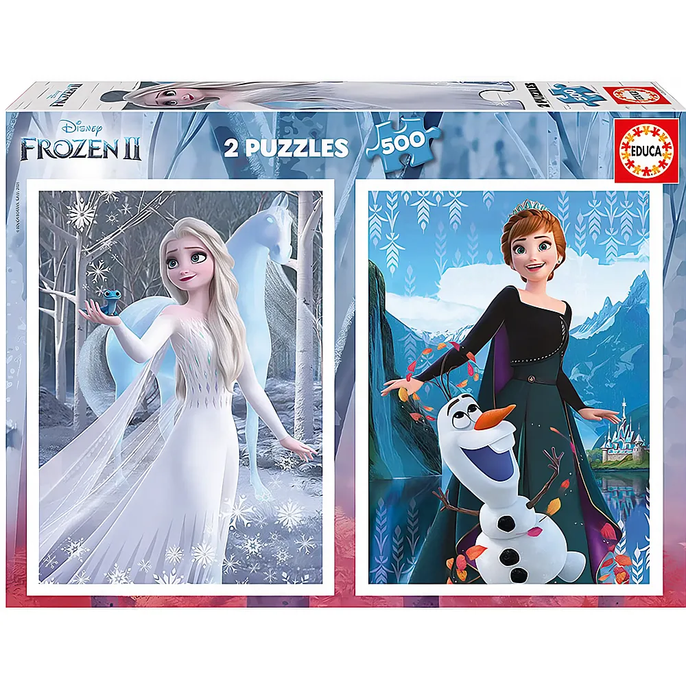 Educa Puzzle Disney Frozen Die Eisknigin 2 2x500