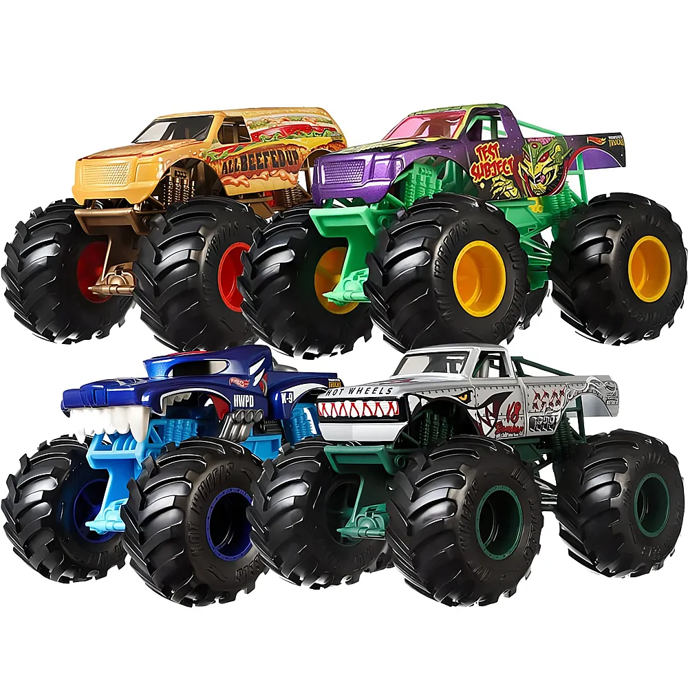 Hot Wheels Monster Trucks Die-Cast Sortiment 1:24