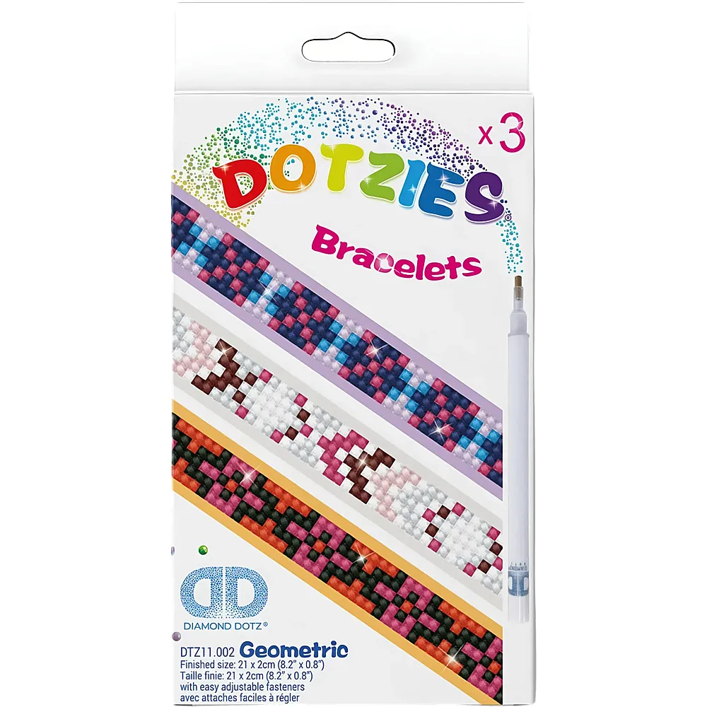 Diamond Dotz Dotzies Armb�nder Geometrisch - 804 Teile