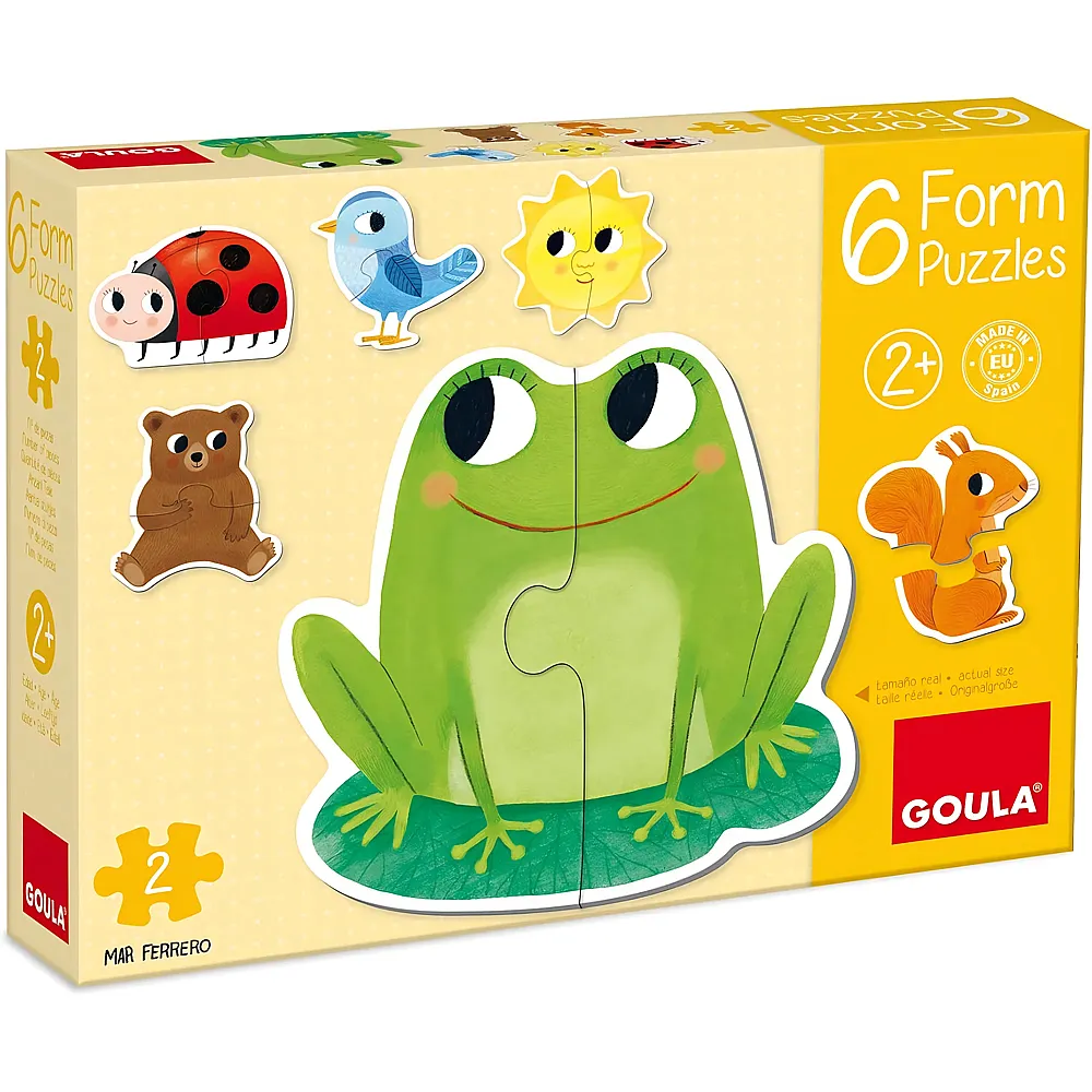 Jumbo Goula Formen-Puzzles 12Teile